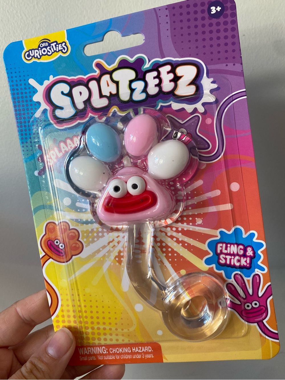 Splatzeez squishy sticky toy NEW